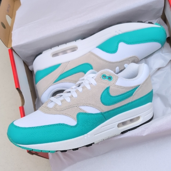Nike Air Max 1 Sports Classic - Clear Jade - Men's Size 10.5 ( DZ4549-001 )